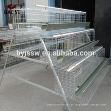 A Tipo 4 Cells 4 Tiers 128 Birds Poultry Cage for Egg Chickens